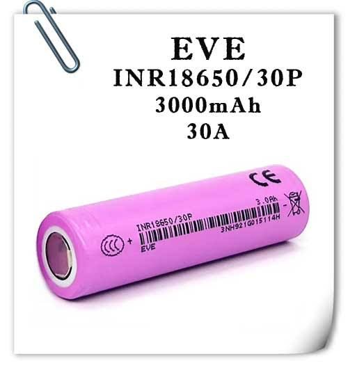 EVE 18650-30P VISOKOSTRUJNA BATERIJA 3000MAH